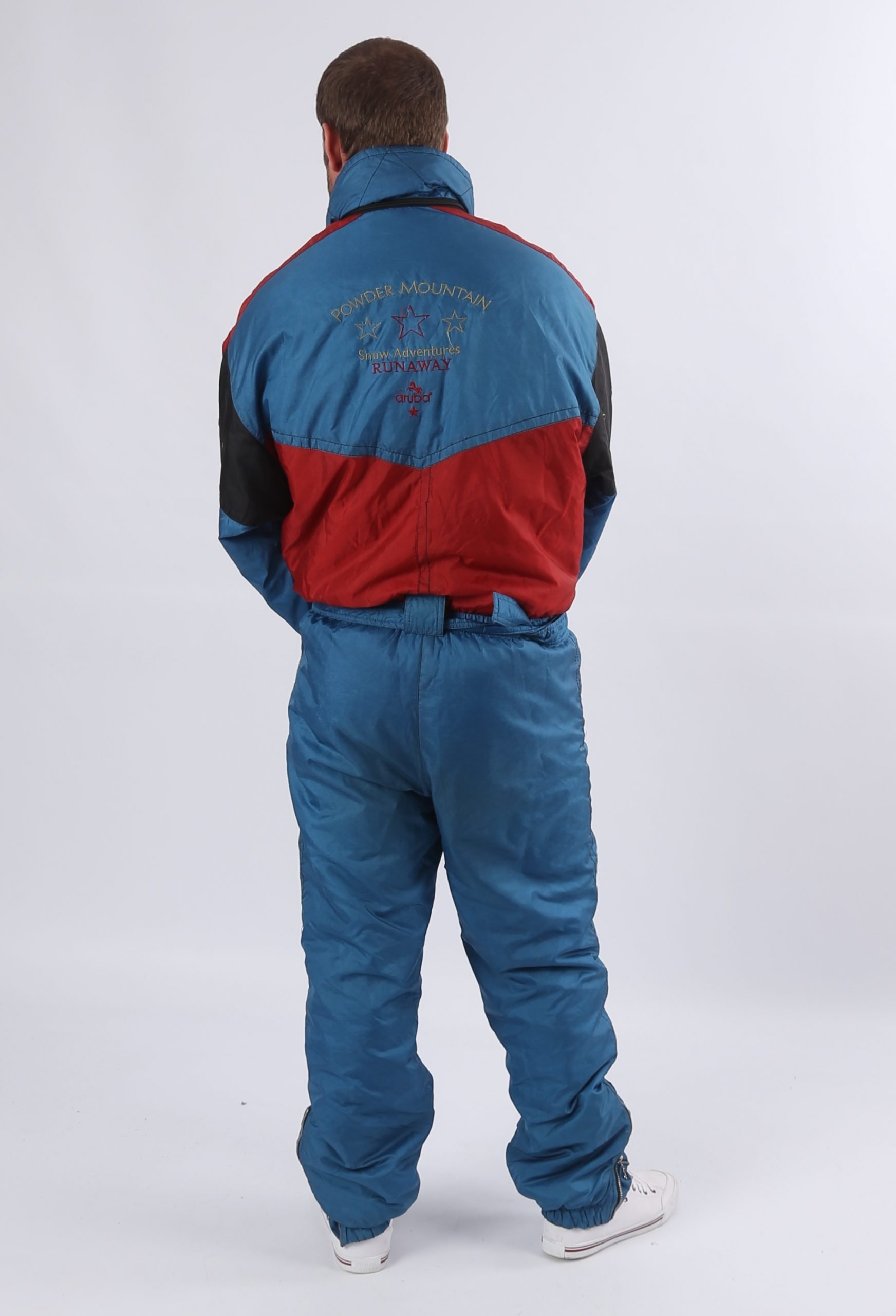Vintage ARUBA Full Ski Suit 40″ Chest UK M 90’s TALL (EAX) – JoJo Ski