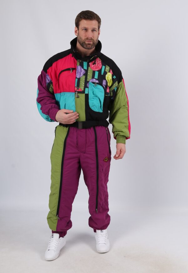 Vintage SKI COMPANY Full Ski Suit 90’s UK M 40″ Chest (EDJ) – JoJo Ski
