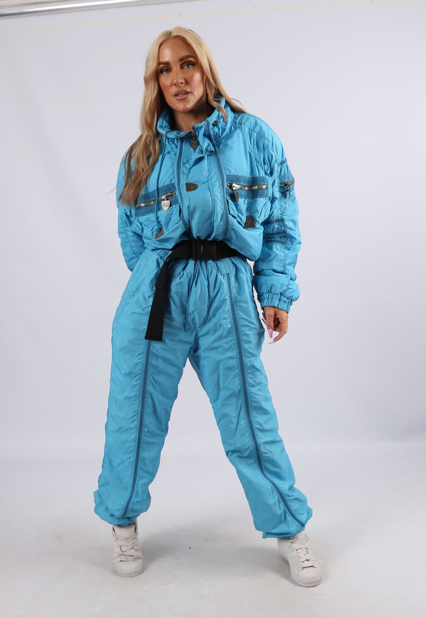 Vintage CARSON Full Ski Suit TALL LENGTH 90’s UK 14 L (91K) – JoJo Ski
