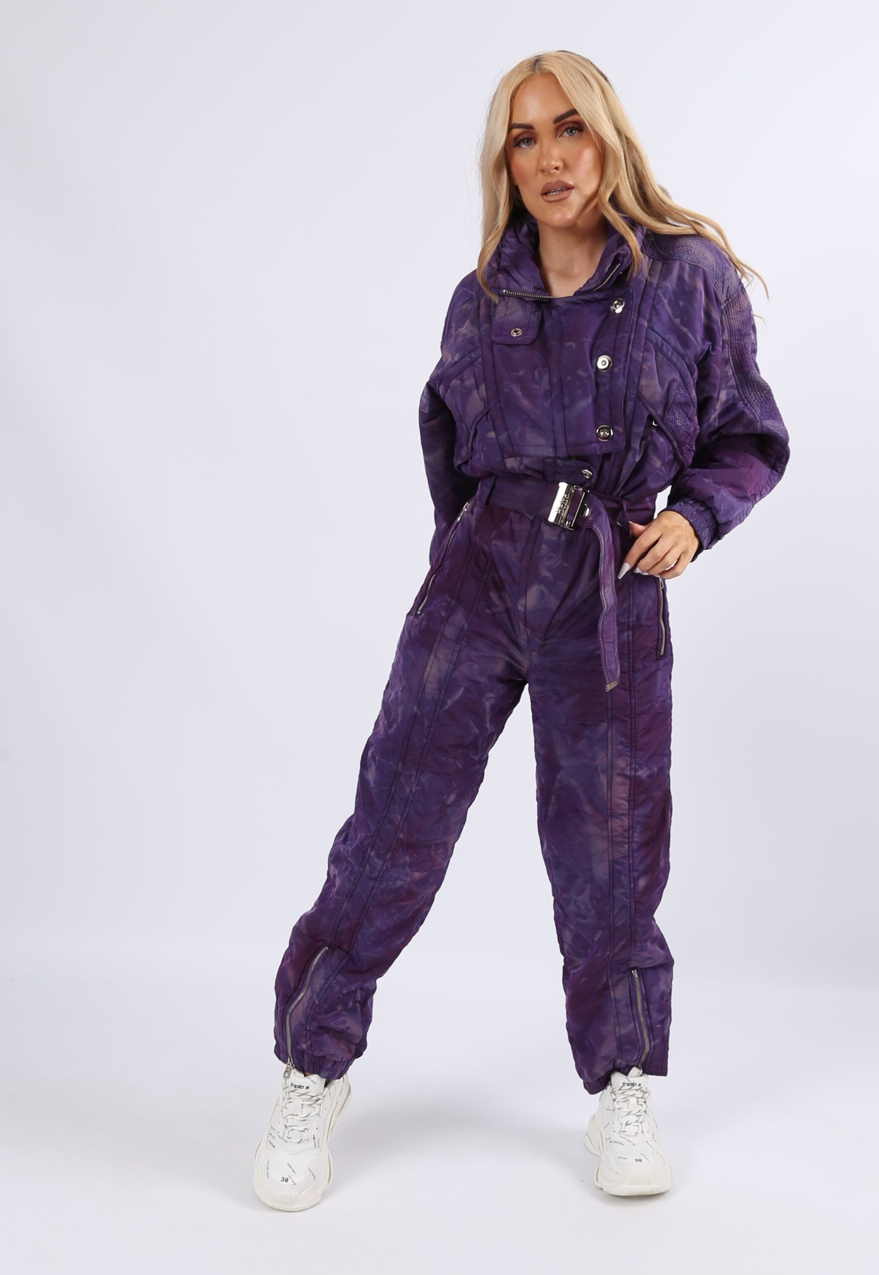 Vintage BELFE Full Ski Suit 90's UK 10 