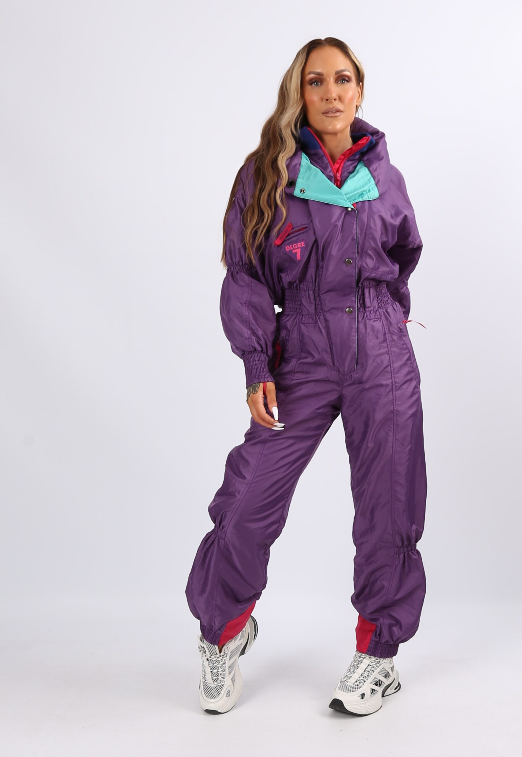 Vintage Ski Suit 90’s DEGRE 7 UK 10 S (5AV) – JoJo Ski