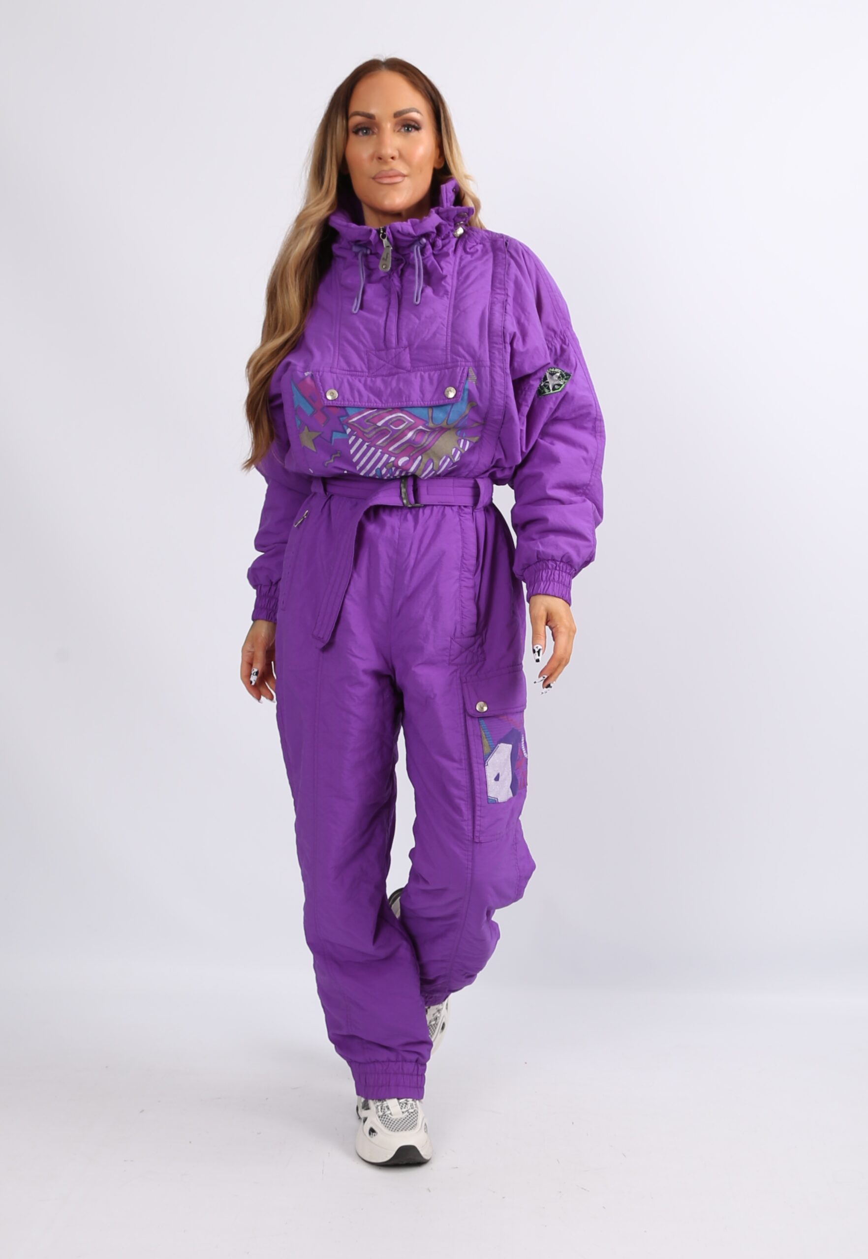 Vintage Ski Suit 80’s MAIER – SKI COMPANY UK 12 M (6ET) – JoJo Ski