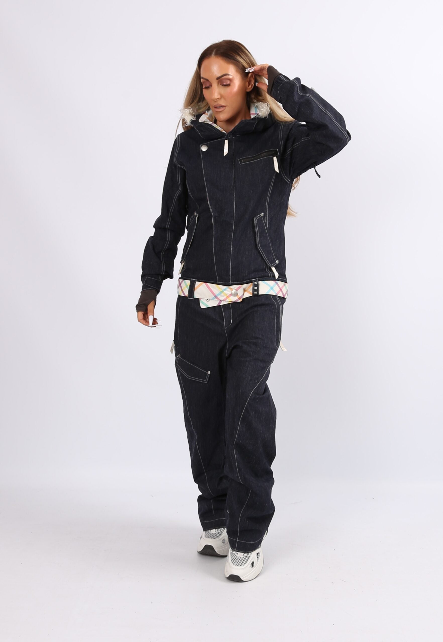 Vintage Snowboard Ski Suit Y2K ESTIVO UK 10 12 S / M (E5H) JoJo Ski