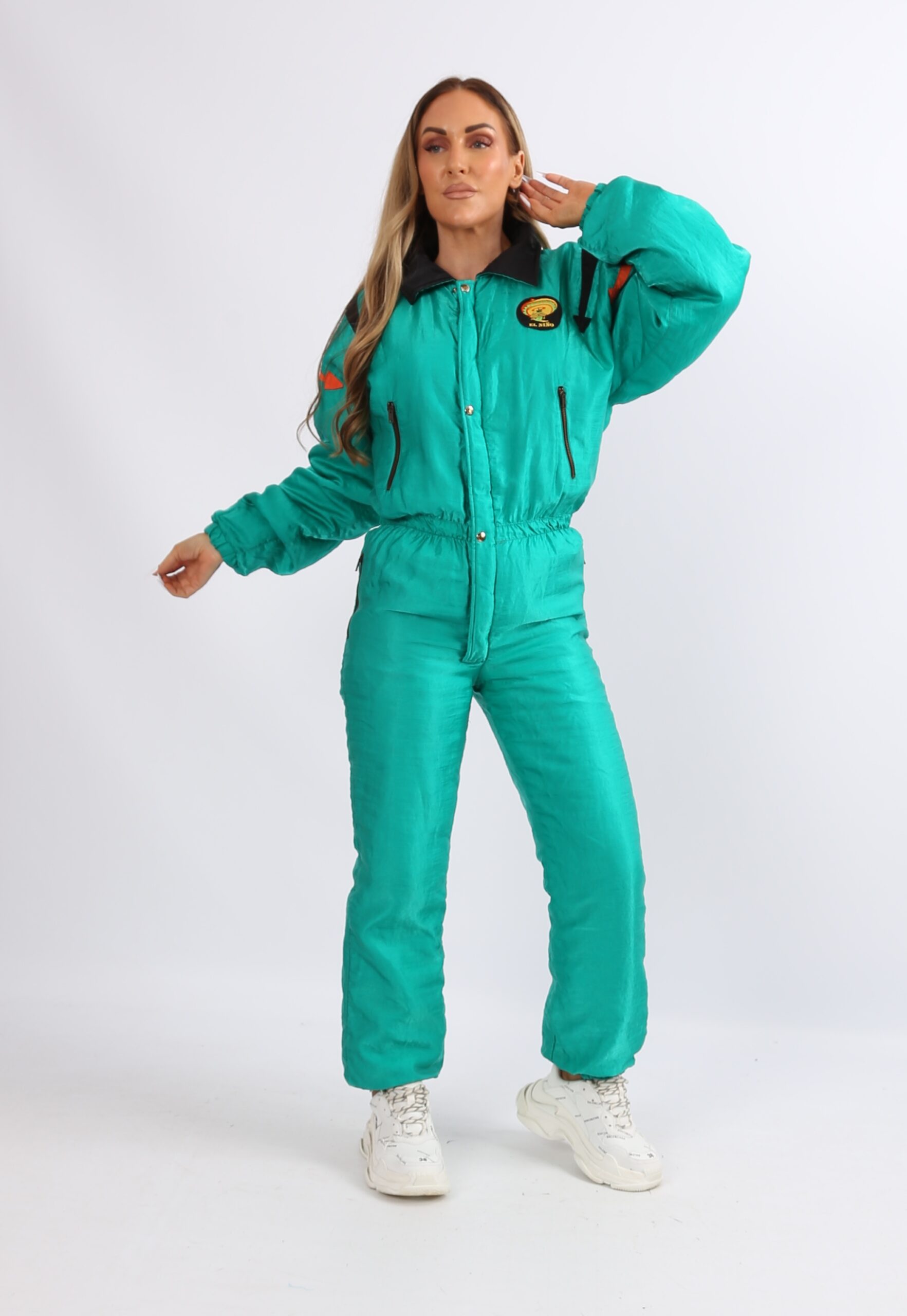 Vintage Ski Suit 80’s RIZZI SPORT UK 6 – 8 XS SHORT / PETITE LENGTH ...