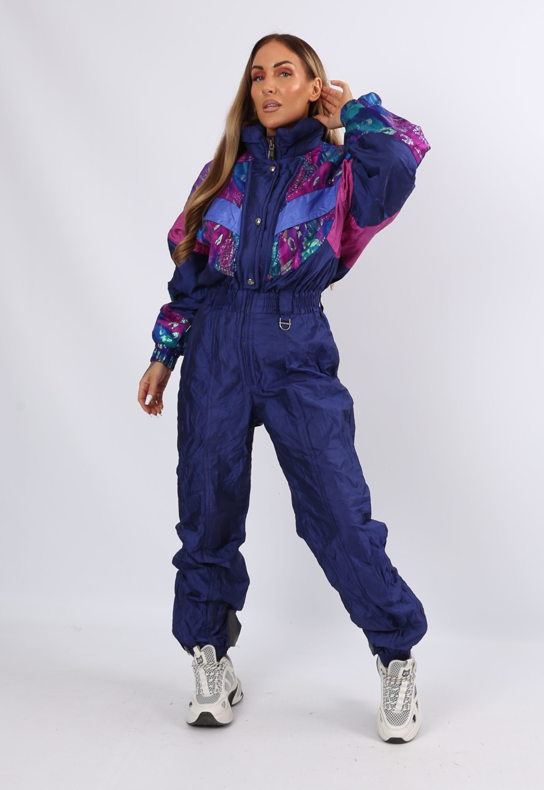 Vintage Ski Suit 90's NILS UK 8 XS (F3X) – JoJo Ski