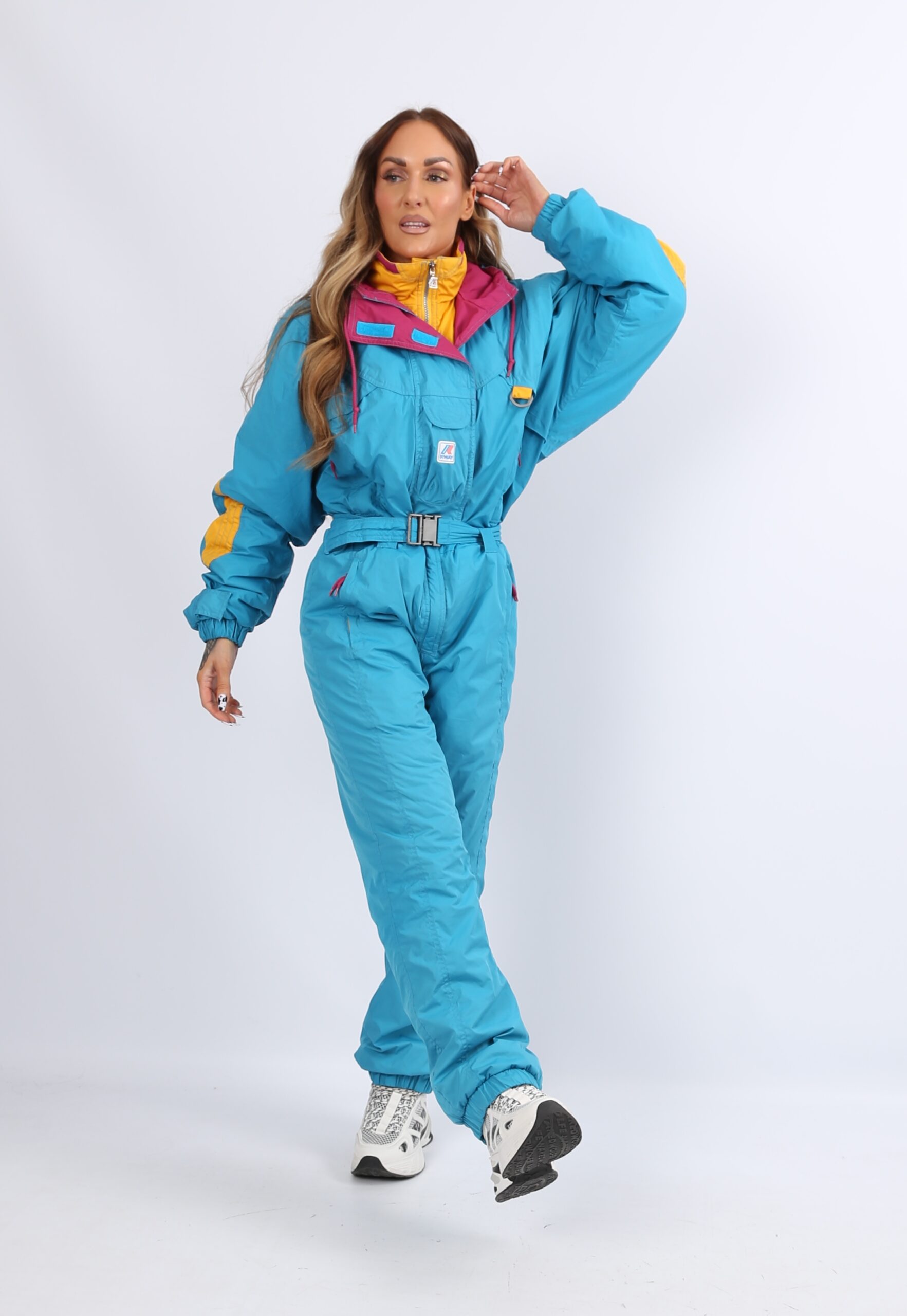 Vintage Ski Suit 90’s K-WAY UK 12 M (71H) – JoJo Ski