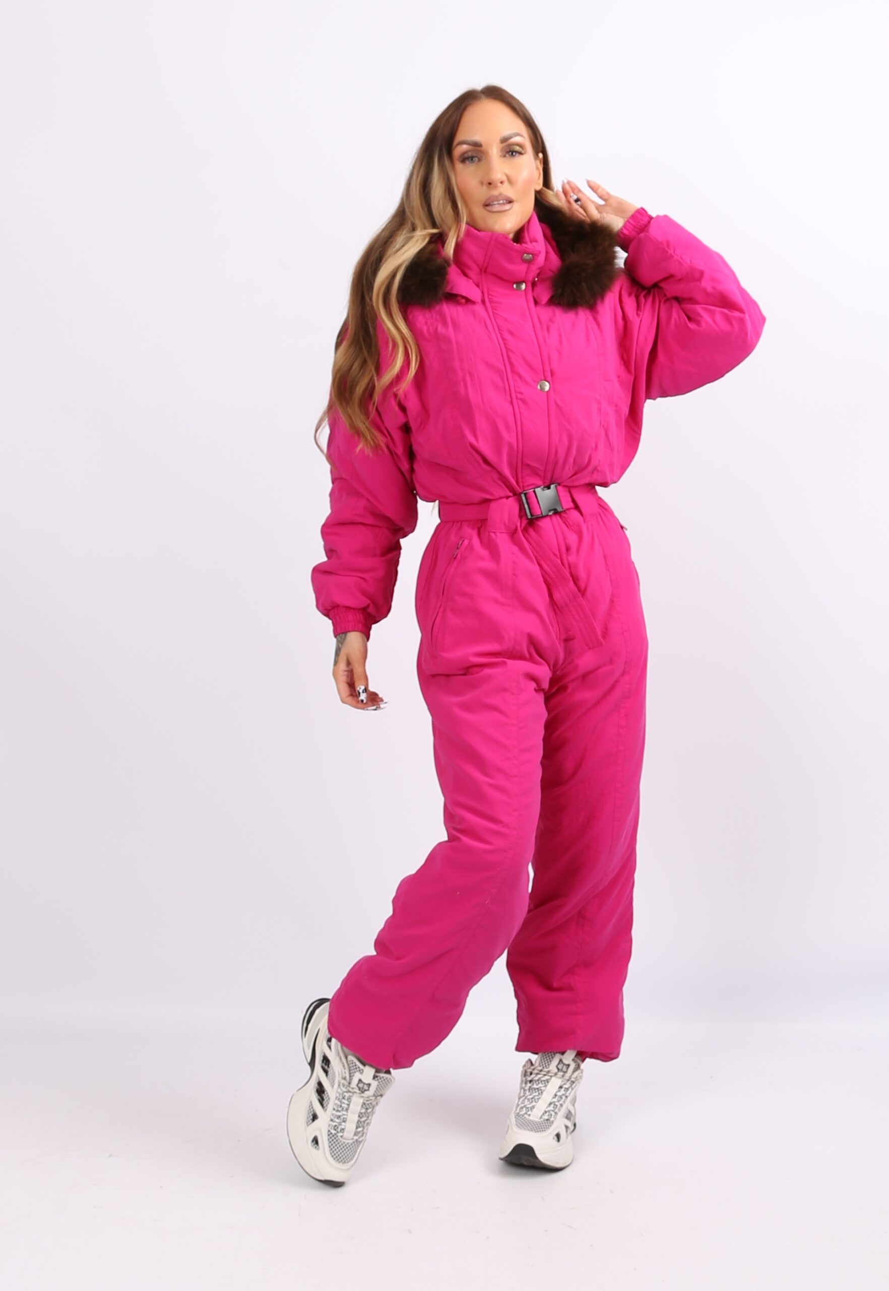 Vintage Ski Suit 90 s FILA UK 10 12 S M 7AT