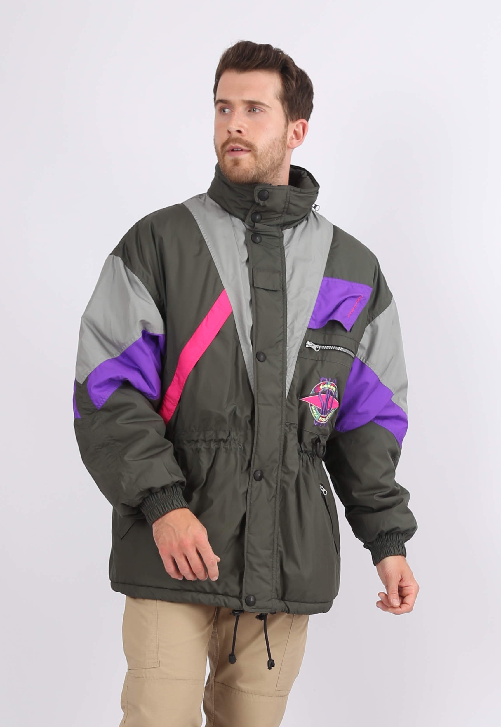 Vintage Ski Jacket 90’s DIADORA UK XL (A6A) JoJo Ski