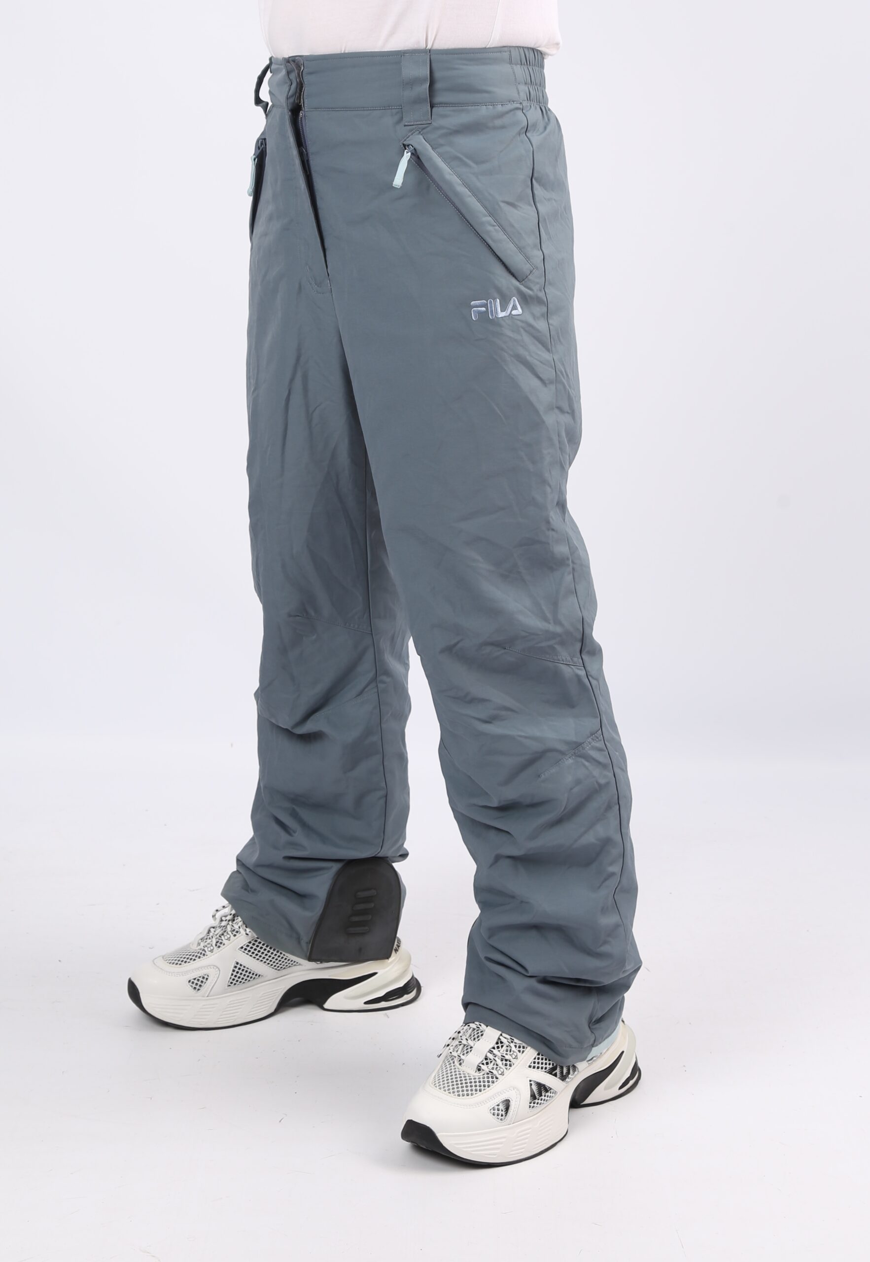 Buy Fila KOKO Sky Blue Regular Fit Trackpants for Men's Online @ Tata CLiQ
