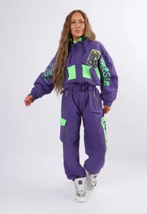 Vintage Snowboard Suit 90's ELHO UK 12 M (3AF)