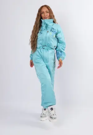 Vintage Ski Suit 80's ON-LINE UK 12 M (3AU)
