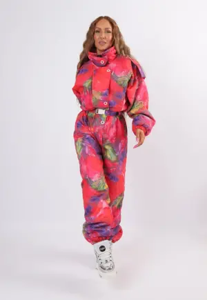 Vintage Ski Suit 80's UK 12 M (31C)