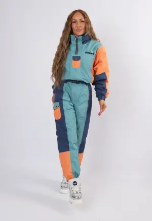 Vintage Ski Suit 90's DIADORA UK 10 S (31H)