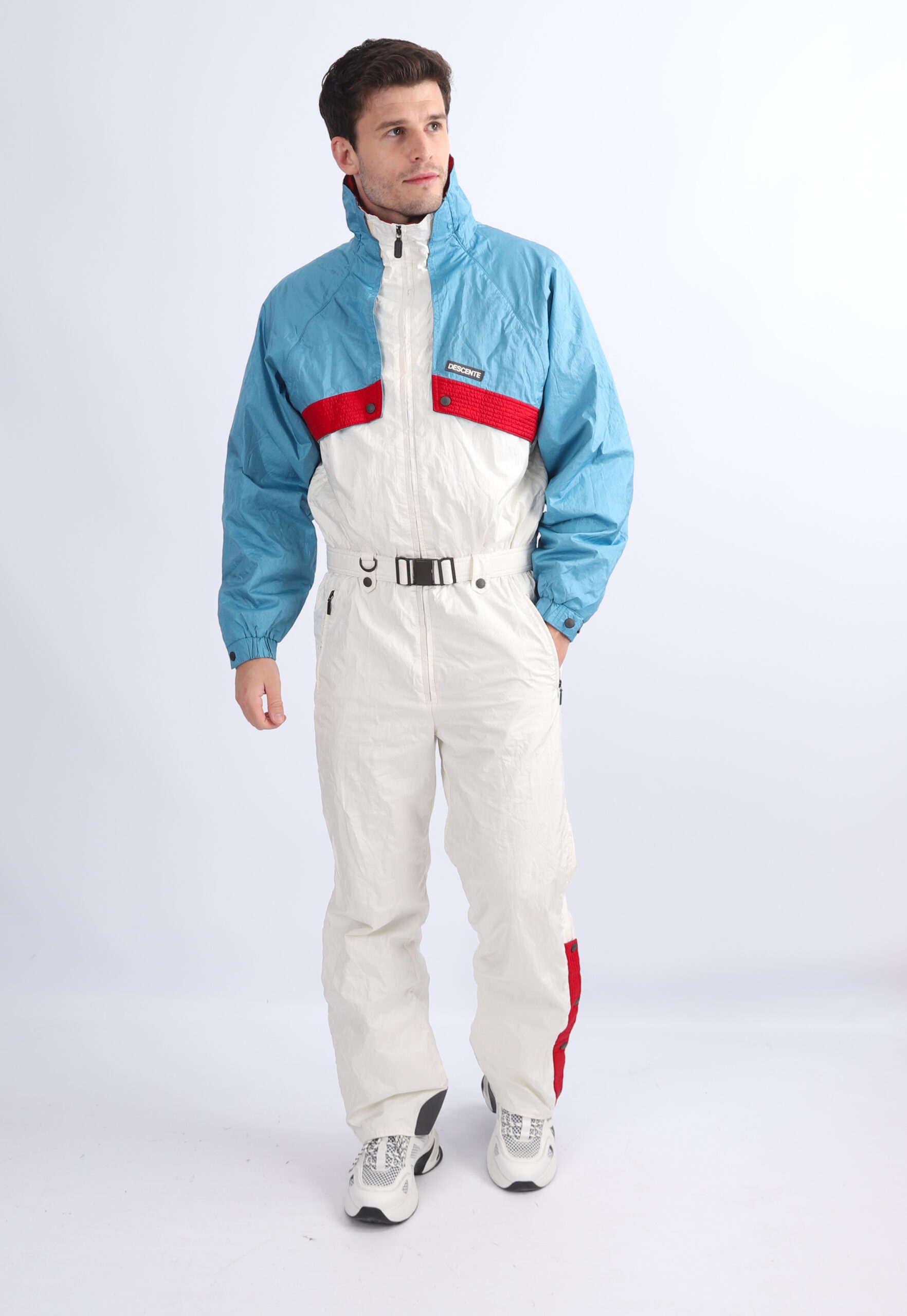 Vintage Ski Suit 90’s DESCENTE Lightweight UK M 40″ Chest (84E) – JoJo Ski