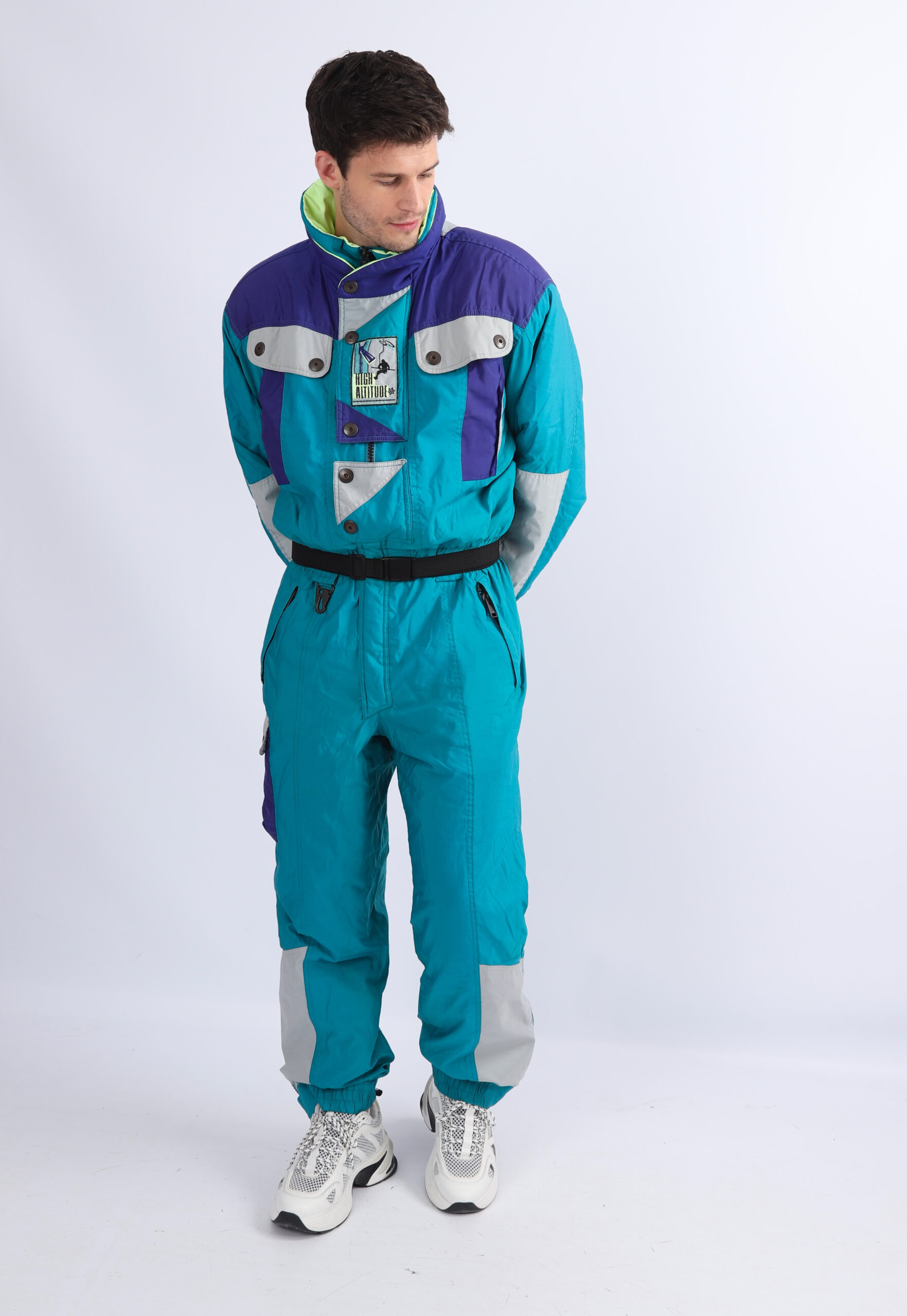 Vintage Ski Suit 90’s SILVY UK M 40″ Chest (84W) – JoJo Ski