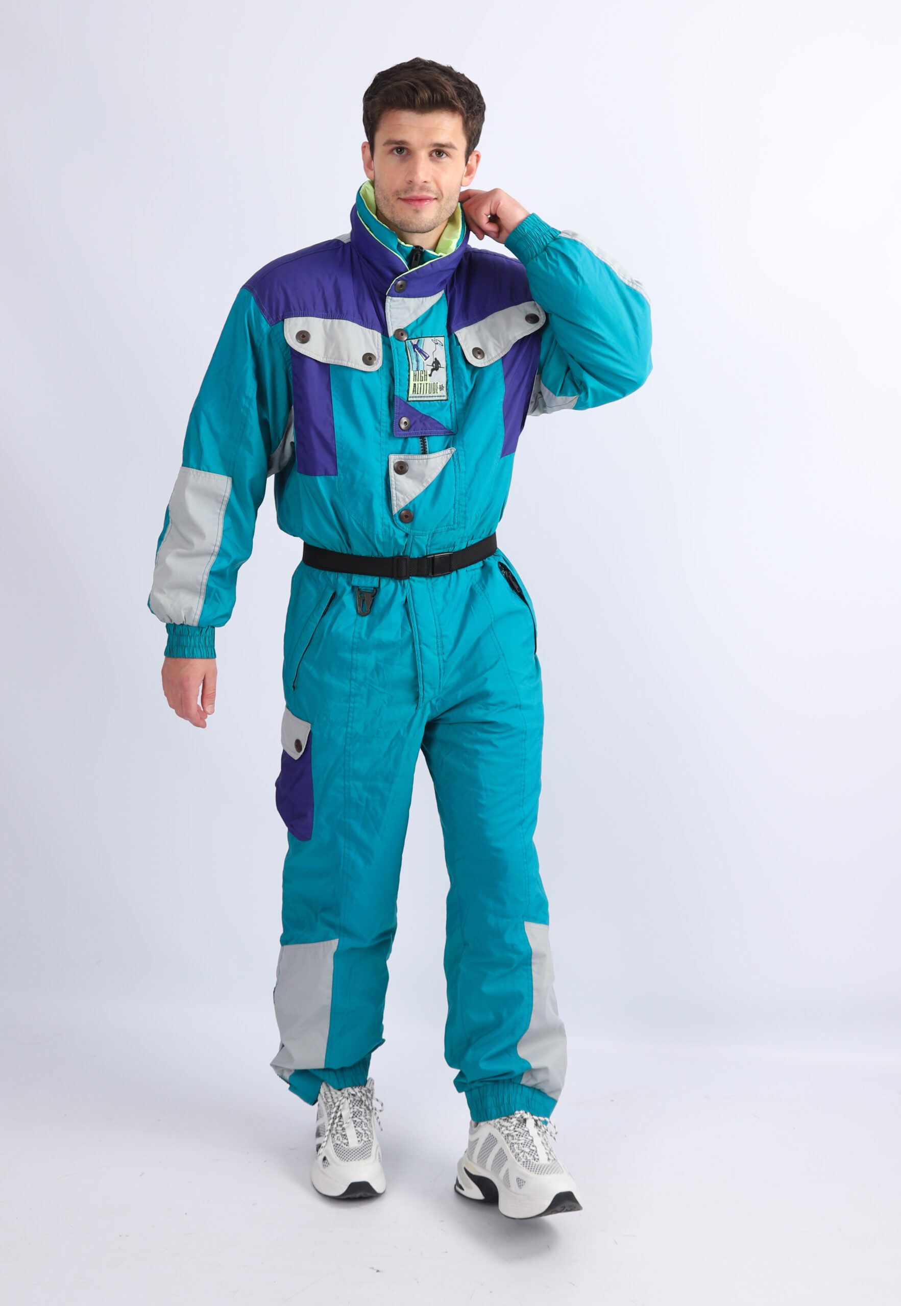 Vintage Ski Suit 90’s SILVY UK M 40″ Chest (84W) – JoJo Ski