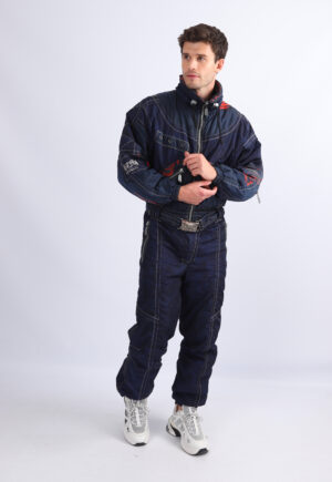 Vintage Ski Suit 90's L'AGRESSION UK M 40 - 42" Chest (8DV)