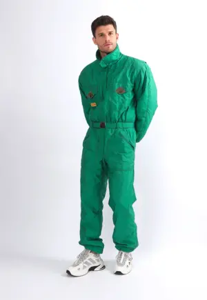Vintage Ski Suit 90's SNO Lightweight UK M 40" Chest (96C)