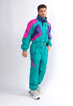 Vintage Ski Suit 90's  DUBIN UK M 40" Chest (96E)