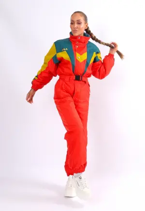 Vintage Ski Suit 90's NILS UK 8 XS (F3X) – JoJo Ski