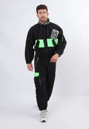 Vintage Snowboard Suit 90's ELHO UK S 36" Short Length (99I)