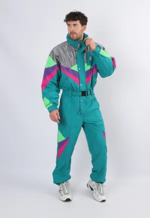 Vintage Ski Suit 90's ELLESSE UK M/L 42" (1FE)