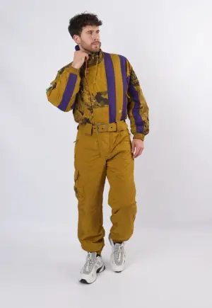 Vintage Ski Suit 90's KICKDOWN UK M 40" (1FG)