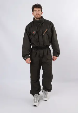 Vintage Ski Suit 90's POSTCARD UK M 40" - 42" (1FJ)