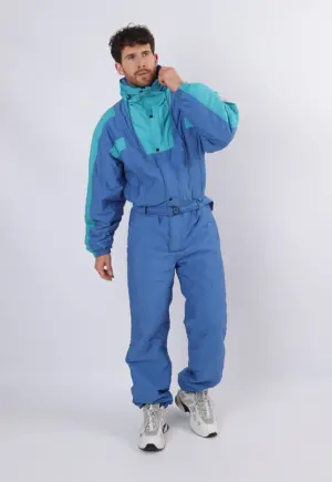 Vintage Ski Suit 90's GOLDEN TEAM UK Medium 40" (1FO)