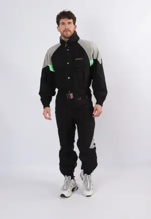 Vintage Ski Suit 90's DESCENTE Lightweight UK M 40" (1FQ)