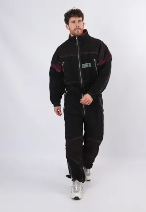 Vintage Ski Suit 90's SPARK PLUG UK M 40" (1FR)