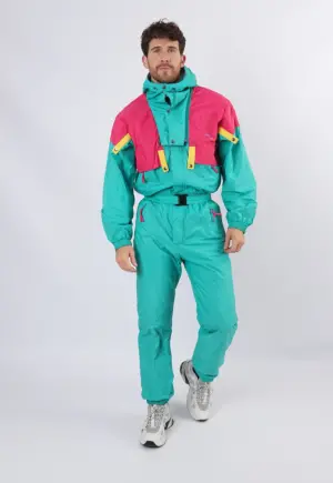Vintage Ski Suit 90's SNC UK M 40" Made in France (1FS)