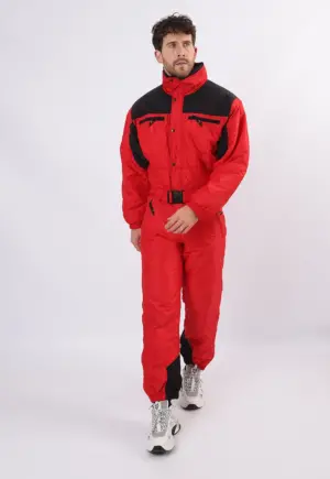 Vintage Ski Suit 90's SNC SPORT NEIGE COMPETITION UK M 40 - 42" (1FU)