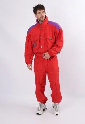 Vintage 2-Piece Ski Suit 90's MAIER UK Medium 40" (1PB)