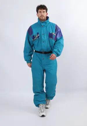 Vintage Ski Suit 90's SERGIO TACCHINI UK XXL 46" - 48" (1PH)