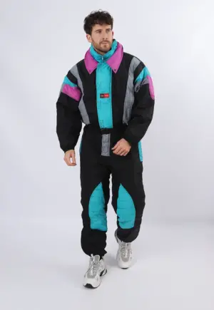 Vintage Ski Suit 90's JACK FLASH UK L 42 - 44" (1PO)
