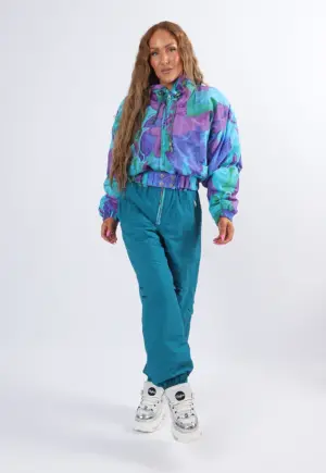 Vintage Ski Suit 80's BIRDIE UK 12 M (3FB)