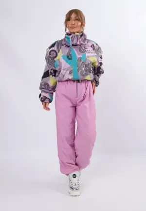 Vintage Ski Suit 90's ETIREL UK 16 XL Tall (1DE)