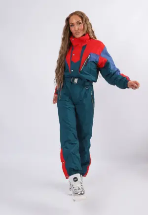 Vintage Ski Suit 90's ASTROLABIO UK 10 S (22F)
