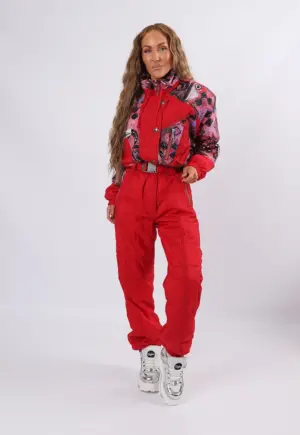 Vintage Ski Suit 90's RIGATTONI UK 10 - 12 S / M (22N)