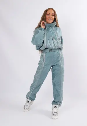 Vintage Ski Suit 90's BELFE & BELFE UK 12 M (2BJ)