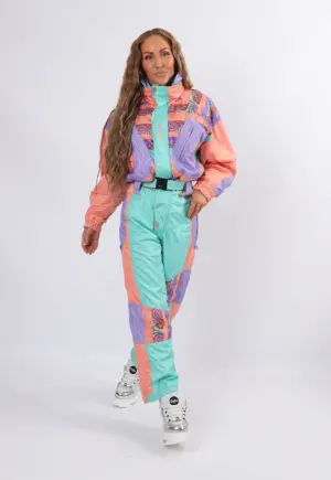 Vintage Ski Suit 90's ELLESSE UK 8 - 10 XS / S (2BQ)