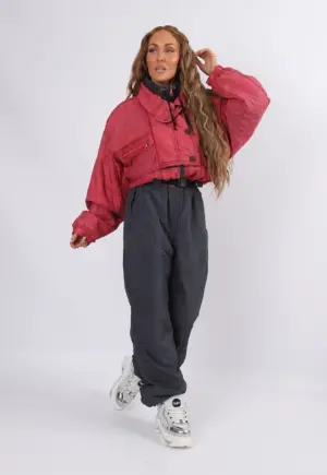 Vintage Ski Suit 80's ACTIVE UK 16 XL Tall (2BT)