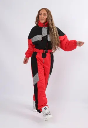 Vintage Ski Suit 90's EQUIPE UK 12 M (2BY)