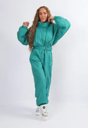 Vintage Ski Suit 80's ETIREL UK 12 - 14 M / L (27G)