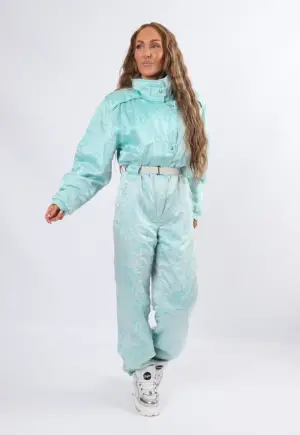 Vintage Ski Suit 80's BELFE UK 12 M (27H)