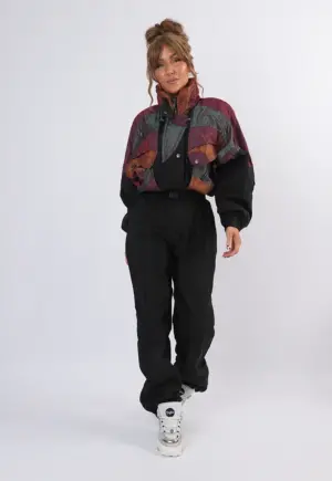 Vintage Ski Suit 90's EVF UK 10 - 12 S / M Tall (23B)