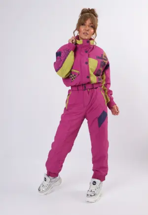 Vintage Ski Suit 80's ETIREL UK 10 S (23K)
