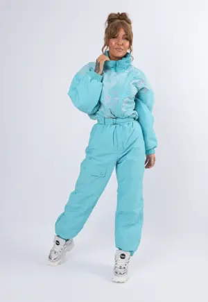 Vintage Ski Suit 80's ETIREL UK 12 M (23P)