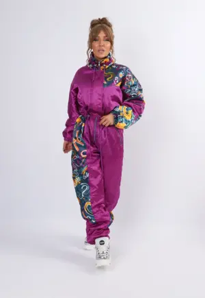 Vintage Ski Suit 90's SNOW CLUB UK 16 XL (23Q)
